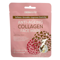 Dermav10 Anti-Ageing Collagen Face Mask With Aloe Vera (PC8638), Dove A/3