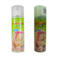 Party Success Temporary Green Glitter Hair Colour Spray - 125ml (8815) (027219) PS/27