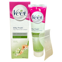 Veet Silky Fresh Hair Removal Cream for Dry Skin - 100ml (9021)