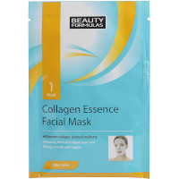 Beauty Formulas Collagen Essence Facial Sheet Mask (9348) (88237) BF/10a