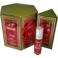 Nour Roll On Perfume Oil - 6ml (6pcs) Ahsan (£1.60/each) (9352) (OPP/SAFFRON)