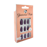 W7 Glamorous Nails - After Sundown (12pcs) (GNAS) (£1.69/each) (2915) W7 NAILS 23