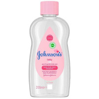 Johnson's Baby Oil - 200ml (6pcs) (£1.29/each) (3834)