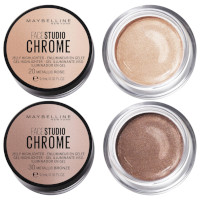 Maybelline Face Studio Chrome Jelly Highlighter - 9.5ml (Options) ROOM