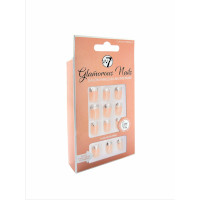 W7 Glamorous Nails - Classy French (12pcs) (GNCF) (£1.69/each) (0634) W7 NAILS 55