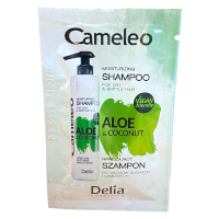 Delia Cameleo Aloe & Coconut Moisturizing Shampoo Sachet - 10ml (12pcs) (£0.10/each) B/11a