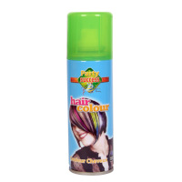 Party Success Temporary Fluorescent Green Hair Colour Spray - 125ml (0239) (028902) PS/23