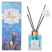 Lilyz Ocean Breeze Scented Reed Diffuser - 100ml (7204) (HF2024-20)