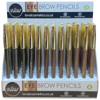 Laval Kohl Eyebrow Pencil (48pcs) (Black/Brown/Blonde) (£0.60/each) (0017)