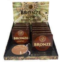 W7 Bronze Icon Bronzing Powder Palette (12pcs) (BRONZE) (0016) (£1.82/each) D/69