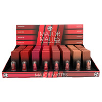 W7 Major Matte Stunning Matte Lipsticks (32pcs) (7831) (MAJORLIPS) (£1.14/each) B/87A