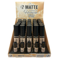 W7 Matte Made In Heaven Matte Concealer - Fair/Light (25pcs) (MMHCFL) (7909) (£1.52/each) A/117