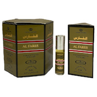 Al Fares Roll On Perfume Oil - 6ml (6pcs) Al-Rehab (£1.60/each) (1372/1375) (OPP/SAFFRON)