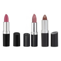 Rimmel Lasting Finish Lipstick (3pcs) (Options) (£2.25/each) R/363