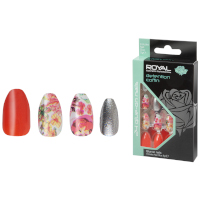 Royal 24 Glue-On Nail Tips - Detention Coffin (6pcs) (NNAI346) (£1.25/each) ROYAL N/16