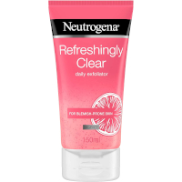 Neutrogena Refreshingly Clear Pink Grapefruit Exfol Scrub - 150ml (6pcs) (WTS2748) (£2.38/each) NEUT/30