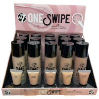 W7 One Swipe 2 in 1 Foundation and Concealer (15pcs) (8201) (OSFC) (£2.51/each) C 85C