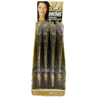 W7 Super Brows HD Eyebrow Pencil - Blonde (24pcs) (SUBPBL) (0299) (£0.79/each) D/24