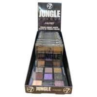 W7 Jungle Colour Pressed Pigment Palette - Panther (8pcs) (2339) (JUNGLEP) (£1.76/each) B 43