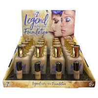 W7 Legend Lasting Wear Foundation - Medium (16pcs) (3177) (LEGFM) (£2.03/each) D/59