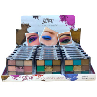 Saffron 9 Colours Eyeshadow - Tray A (24pcs) (856A/8607) (£0.95/each) B-30