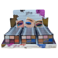 Saffron 9 Colours Eyeshadow - Tray B (24pcs) (856B/8614) (£0.95/each) B-31