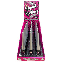 W7 Dip Liquid Eyeliner - Black (24pcs) (ELP) (£0.95/each) (7700) D/48