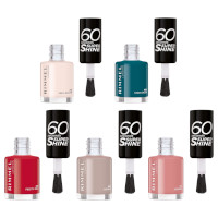 Rimmel 60 Seconds Super Shine Nail Polish (12pcs) (Assorted) (£0.75/each) CLEARANCE