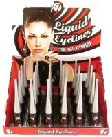 W7 Dip Liquid Eyeliner - Black (24pcs) (ELP) (£0.93/each) (7700) D/48