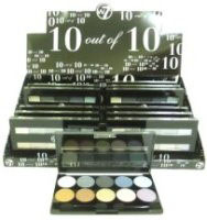 W7 10 out of 10 Eyeshadows Assorted Shades (12pcs) (£1.53/each) B/51