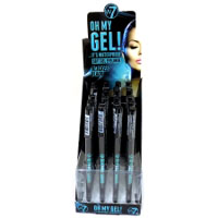 W7 Oh My Gel! It's Waterproof Soft Gel Eyeliner Blackest Black (24pcs) (OHMY) (5482) (£0.80/each) A/176