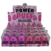 W7 Power Puff Face Blender Sponge (24pcs) (POWERP) (0408) (£1.41/each) D/10