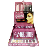 W7 Delicious Natural & Berry Eye Colour Palette (6pcs) (£3.48/each) A/10