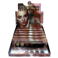 W7 Eye Cushions Starlight Eyeshadow Palette (6pcs) (3846) (£2.94/each) C/78