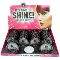 W7 It's Time to Shine! Highlight & Contour (24pcs) (£1.65/each) C/95