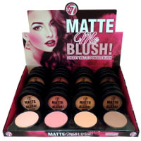 W7 Matte Me Blush! (24pcs) (MATTEMB) (£1.82/each) (7803) C/51