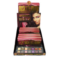 W7 Dusk Till Dawn Eye Colour Palette (6pcs) (8635) (£3.38/each) A/8a