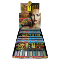 W7 Metal Pop Soft Metallic Shimmers (6pcs) (8666) (£2.94/each) A/11