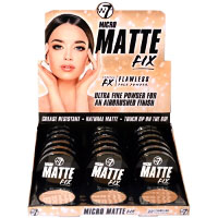 W7 Micro Matte Fix Face Powder (18pcs) (0959) (MMFFP) (£1.55/each) C/70