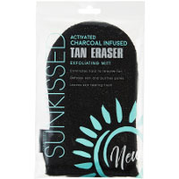 Sunkissed Charcoal Infused Tan Exfoliating Mitt (8pcs) (28499) SK/71