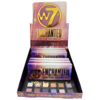 W7 Enchanted Pressed Pigment Palette (6pcs) (7491) (£3.40/each) A/8