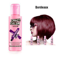 Crazy Color Semi Permanent Hair Color Cream 100ml - Bordeaux (4pcs) (£2.29/each) CC12