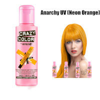 Crazy Color Semi Permanent Hair Color Cream 100ml - Anarchy UV (4pcs) (£2.29/each) CC10