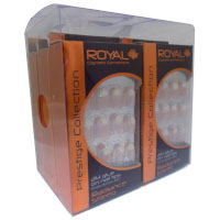 Royal Prestige Collection - 24 Glue on Nail Tips (6pcs) (NNAI252) Radiance Stiletto (Royal.F/15)