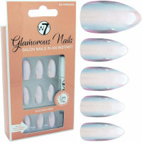 W7 Glamorous Nails - Ice Princess (12pcs) (GNIP) (£1.64/each) (8269) W7 NAILS 5