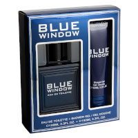 Blue Window Gift Set (Mens 100ml EDT + Shower Gel) Linn Young (0282) (FRLYSG143)