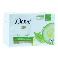 Dove Fresh Touch Beauty Cream Soap Bar - 4 Bars (4 x 100g) (PC9166) E/20a