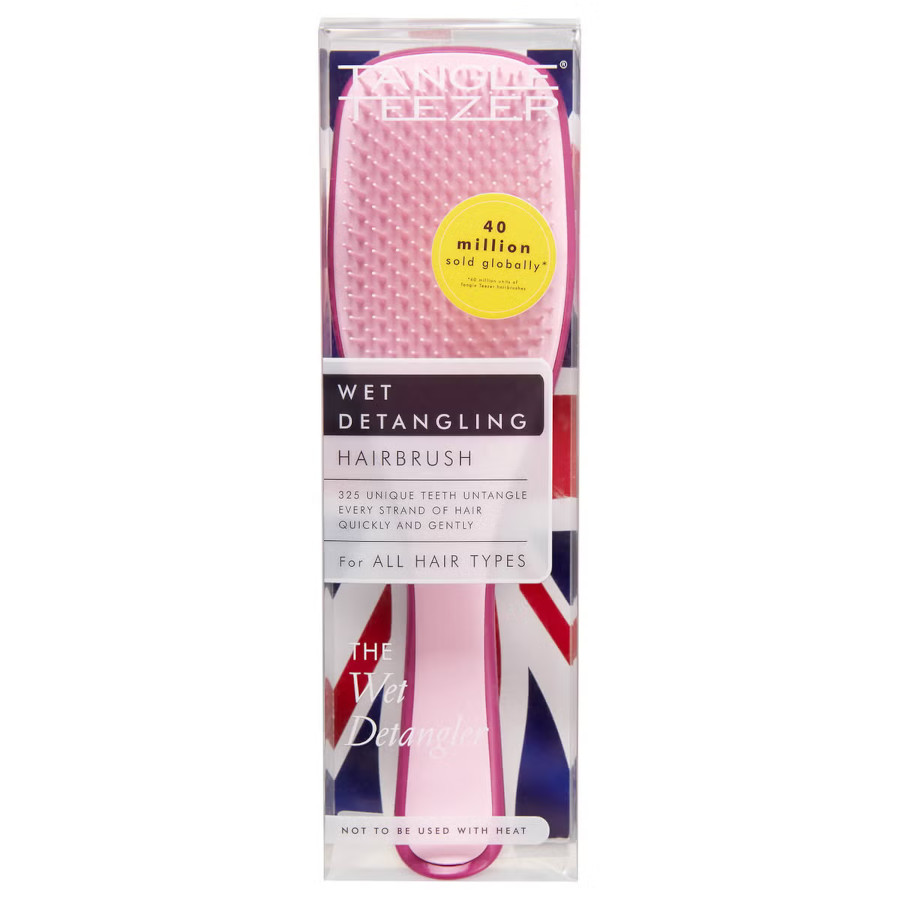 Tangle Teezer Wet Detangler Hairbrush - Pink Mauve (7047) 