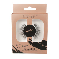 Technic Luxe Cashmere 3D Eyelashes - Amelie (6pcs) (£1.66/each) (20539) D/3c