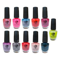 W7 Assorted Nail Polish (12pcs) (£0.35/each)